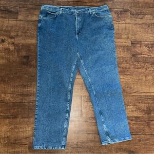 Chic Classic Blue Straight Leg Jeans